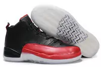 air jordan 12 hommes basketball chaussures red black